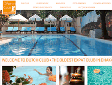 Tablet Screenshot of dutchclubdhaka.org
